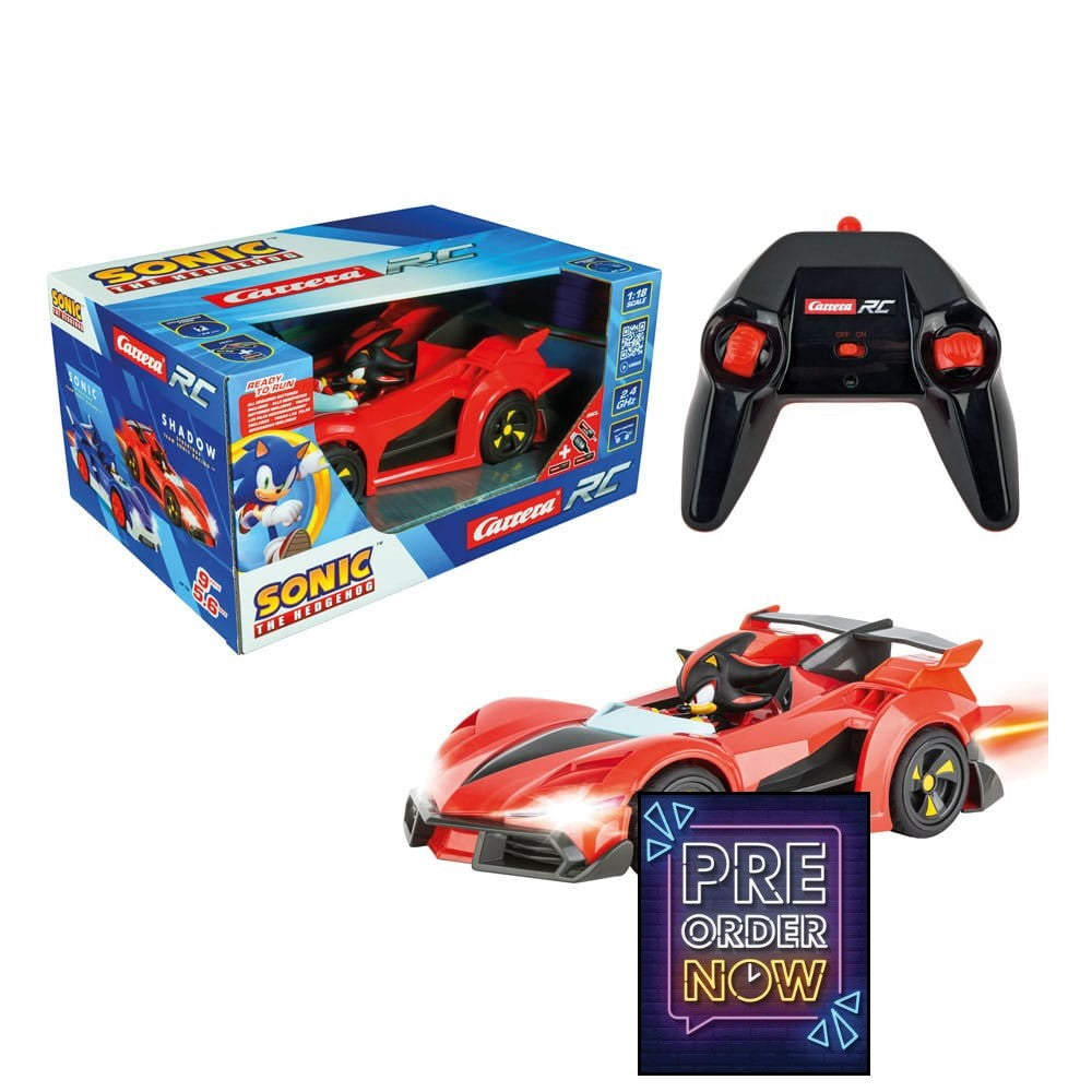 Sonic the Hedgehog Cart Voiture télécommandée RC 1/18 2,4GHz Shadow Performance - Toys Legacy Collection