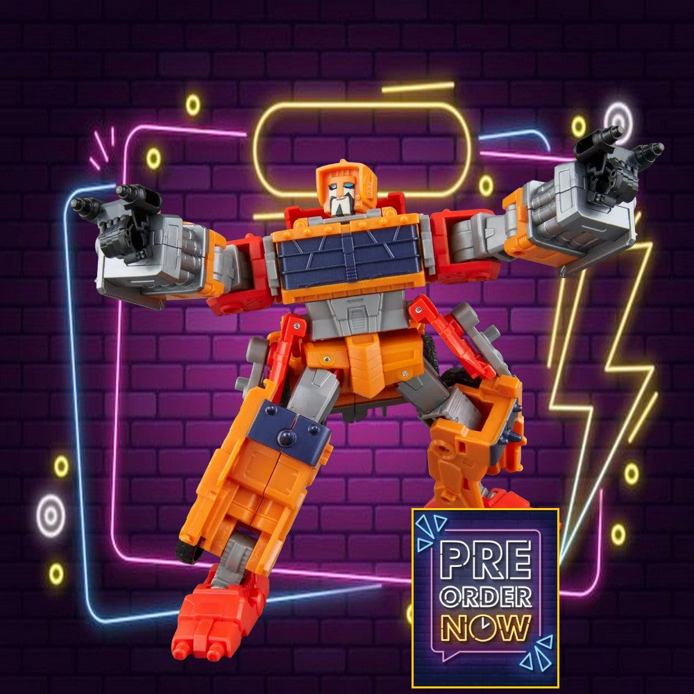 Transformers Age of the Primes Voyageur Junkion Wreck-Gar - Toys Legacy Collection