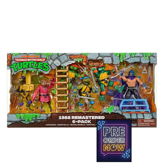 Tortues Ninja Figurines 1988 Remastered Exclusive - Toys Legacy Collection