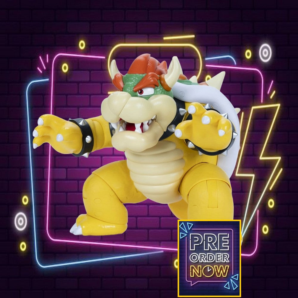 Super Mario figurine Big Bad Bowser 30 cm - Toys Legacy Collection