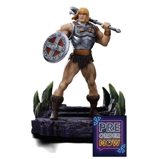 Masters of the Universe statuette 1/10 Art Scale He-Man Battle Armor Version  Exclusice 23 cm - Toys Legacy Collection