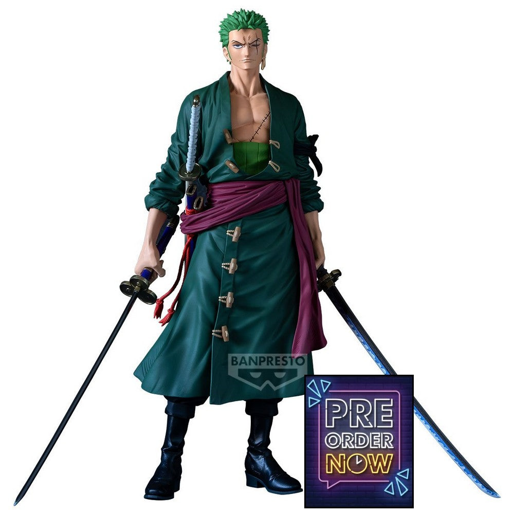 ONE PIECE - Roronoa Zoro - Figurine Premium The Anime 30cm - Toys Legacy Collection