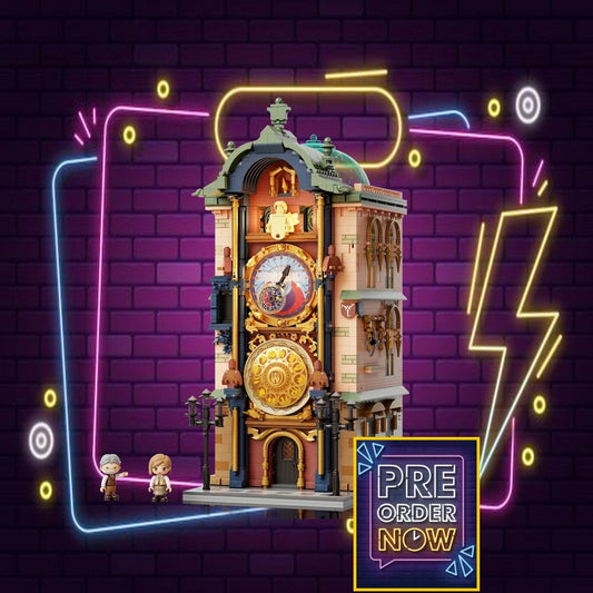 PANTASY - Horloge astronomique Prague - Bloc de Construction 2441 pcs - Toys Legacy Collection