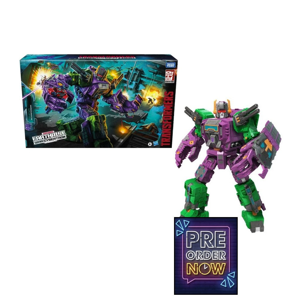 TRANSFORMERS - Scorponok - Figurine Earthrise Titan Class 53cm - Toys Legacy Collection