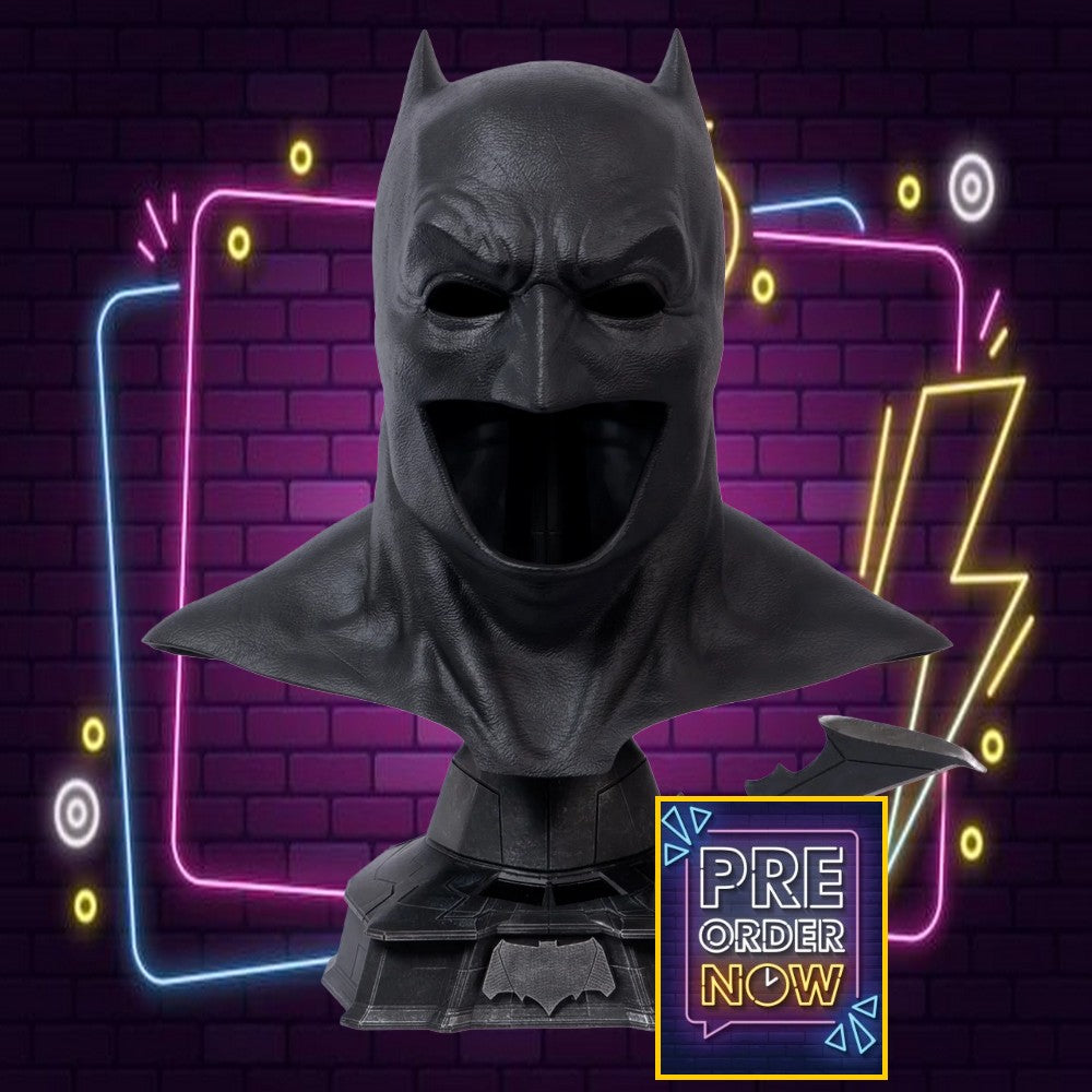 BATMAN V SUPERMAN - Cagoule Batman - Réplique 1/1 51cm - Toys Legacy Collection