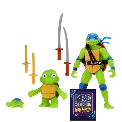 Ninja Turtles : Teenage Years pack 3 figurines Leonardo Evolution 10 cm - Toys Legacy Collection