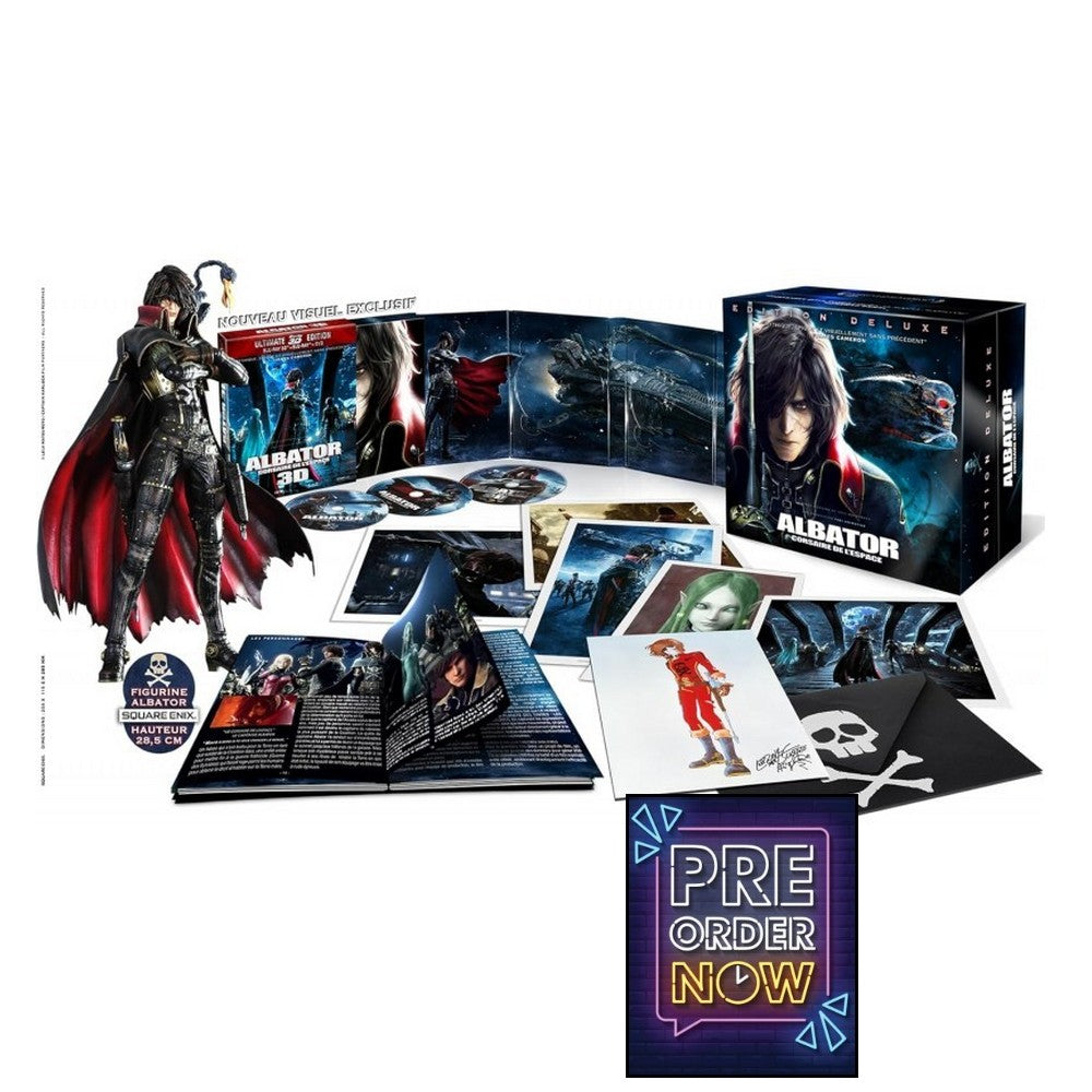 ALBATOR - COFFRET DELUXE COLLECTOR COMBO BLURAY + FIGURINE SQUARE ENIX - Toys Legacy Collection