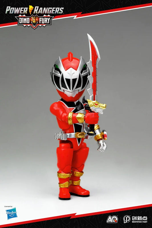 Power Rangers Dino Fury Action-Q red ranger - Toys Legacy Collection