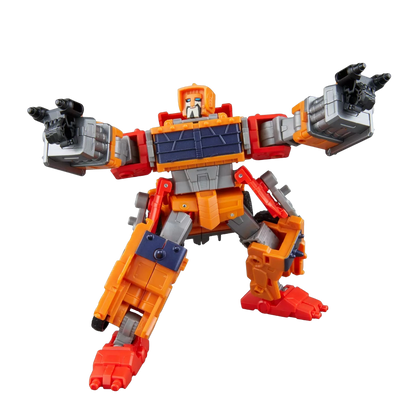 Transformers Age of the Primes Voyageur Junkion Wreck-Gar - Toys Legacy Collection