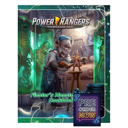 Power Rangers RPG livre Finster's Monster-Matic Cookbook Sourcebook *ANGLAIS*