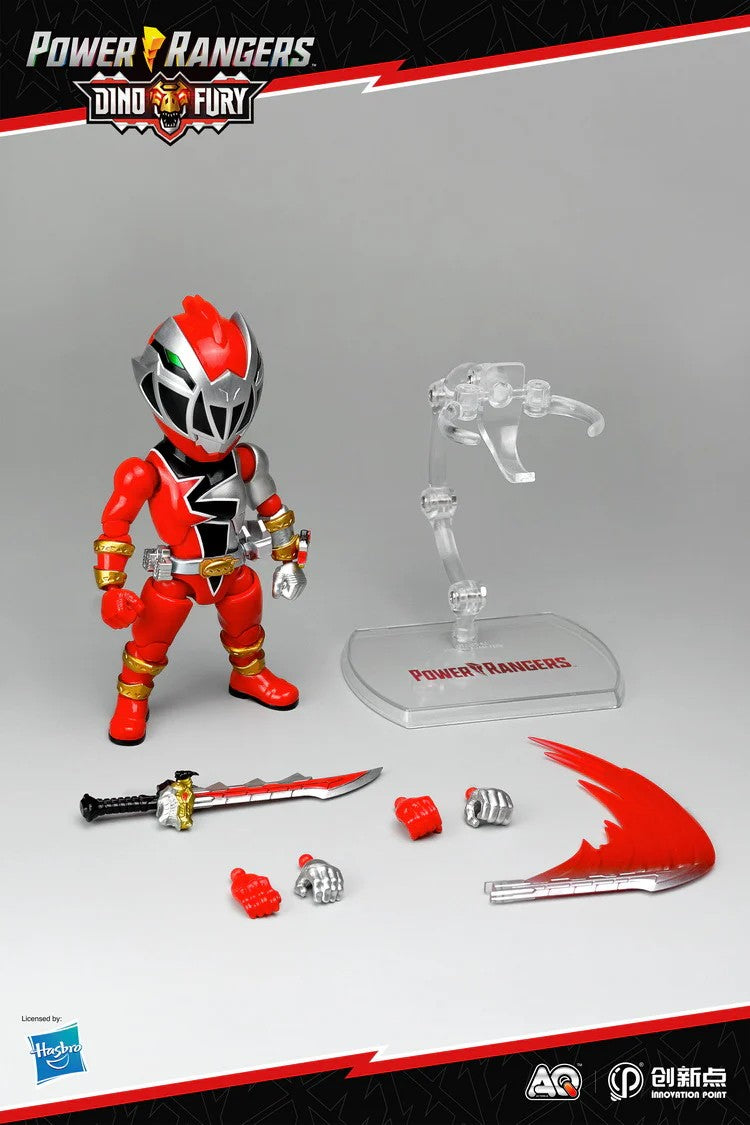 Power Rangers Dino Fury Action-Q red ranger - Toys Legacy Collection