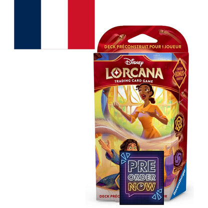 DISNEY - Lorcana - Trading Cards Starters Tiana/Bruno Chapitre 8 - FR - Toys Legacy Collection