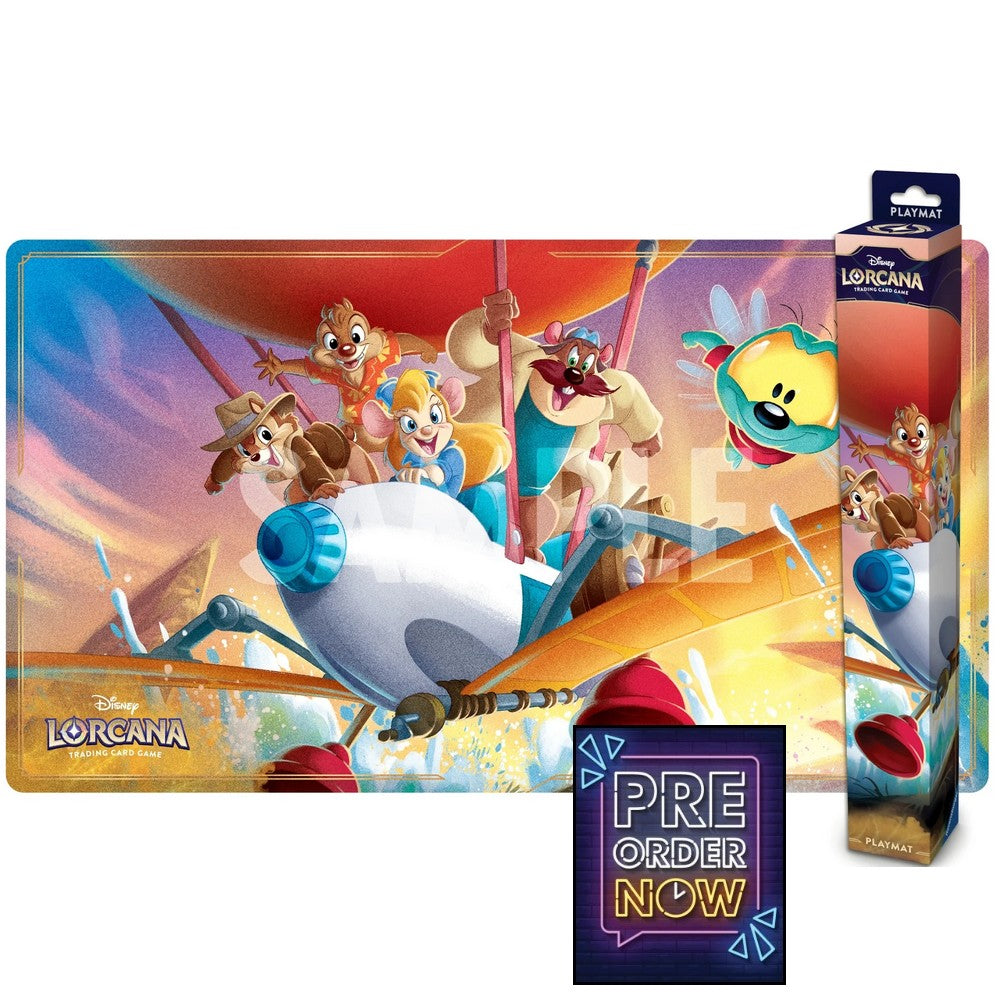 DISNEY - Lorcana - Tapis à Jouer - Rescue Rangers - Chapitre 8