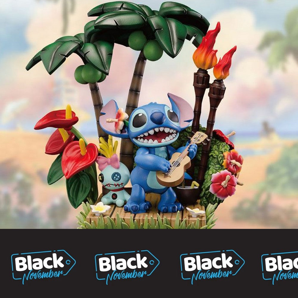 Disney diorama PVC D-Stage Stitch 14 cm