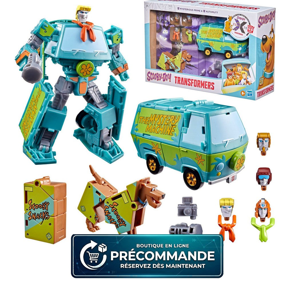 Transformers Scooby Doo Mysterious Prime et Automutt