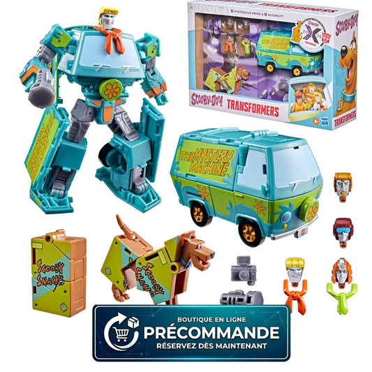 Transformers Scooby Doo Mysterious Prime et Automutt