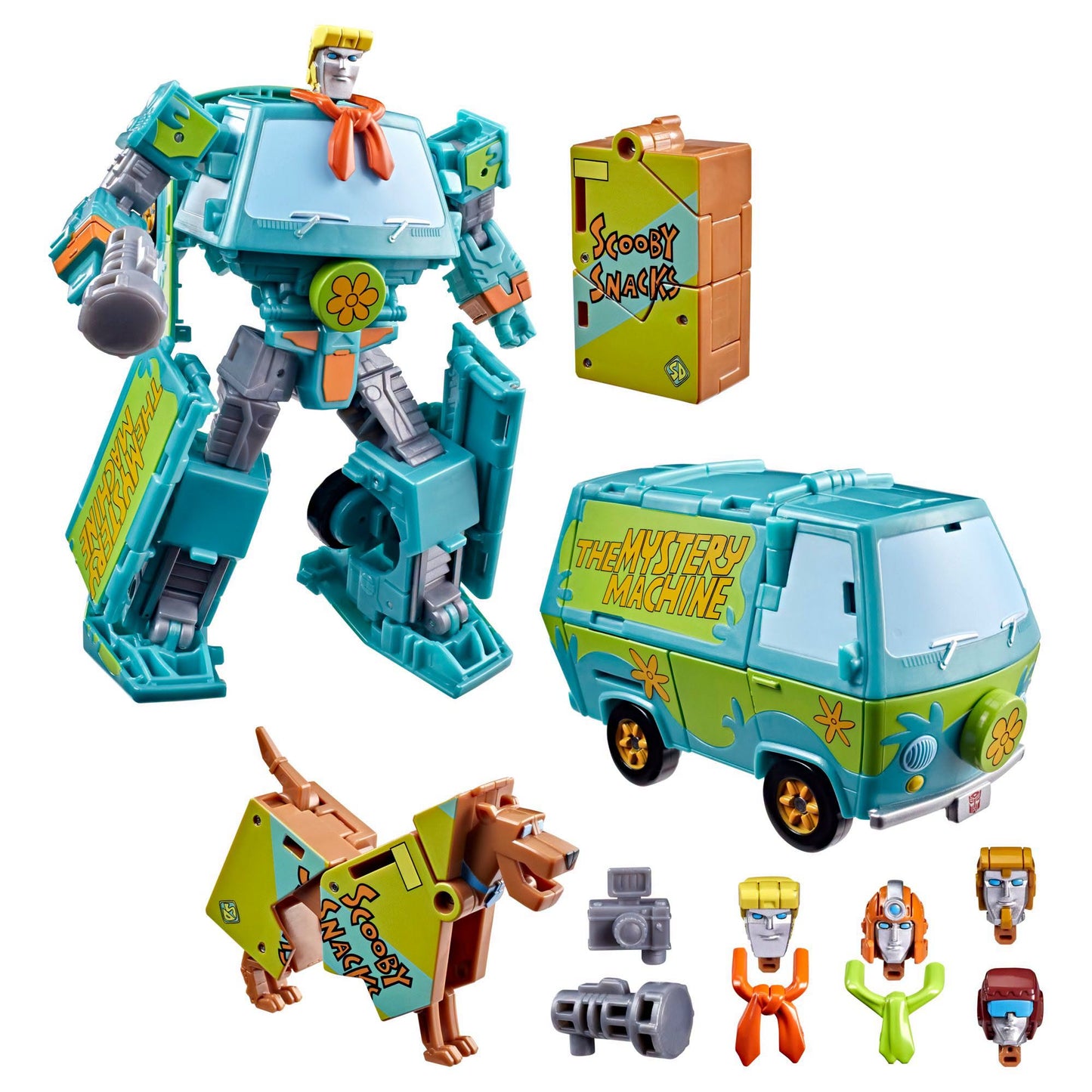 Transformers Scooby Doo Mysterious Prime et Automutt