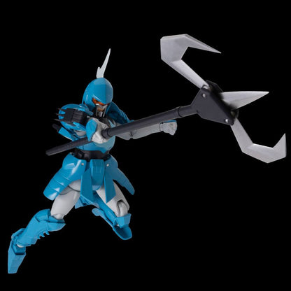 Figurine Sentinel Yoroiden Samurai Troopers Suiko no Shin, 16 cm, en pose dynamique avec détails précis.