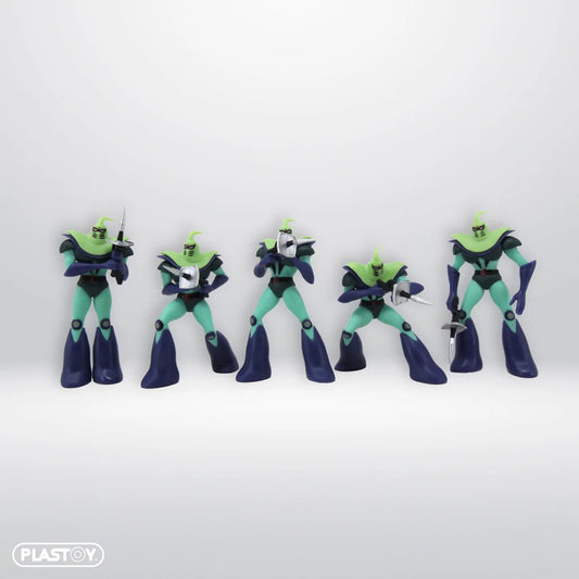 Goldorak – Set 5 Figurines Soldats de Véga – 7 cm