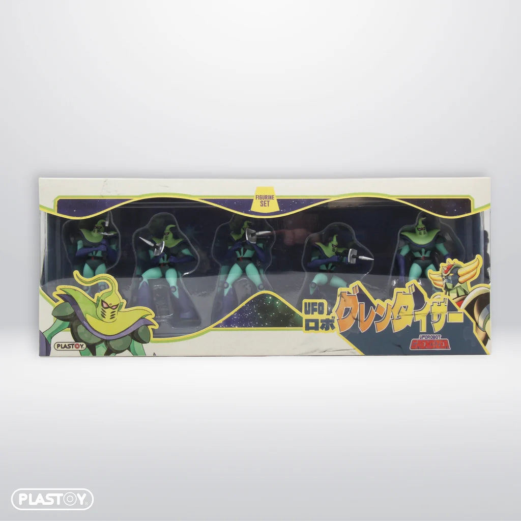 Goldorak – Set 5 Figurines Soldats de Véga – 7 cm