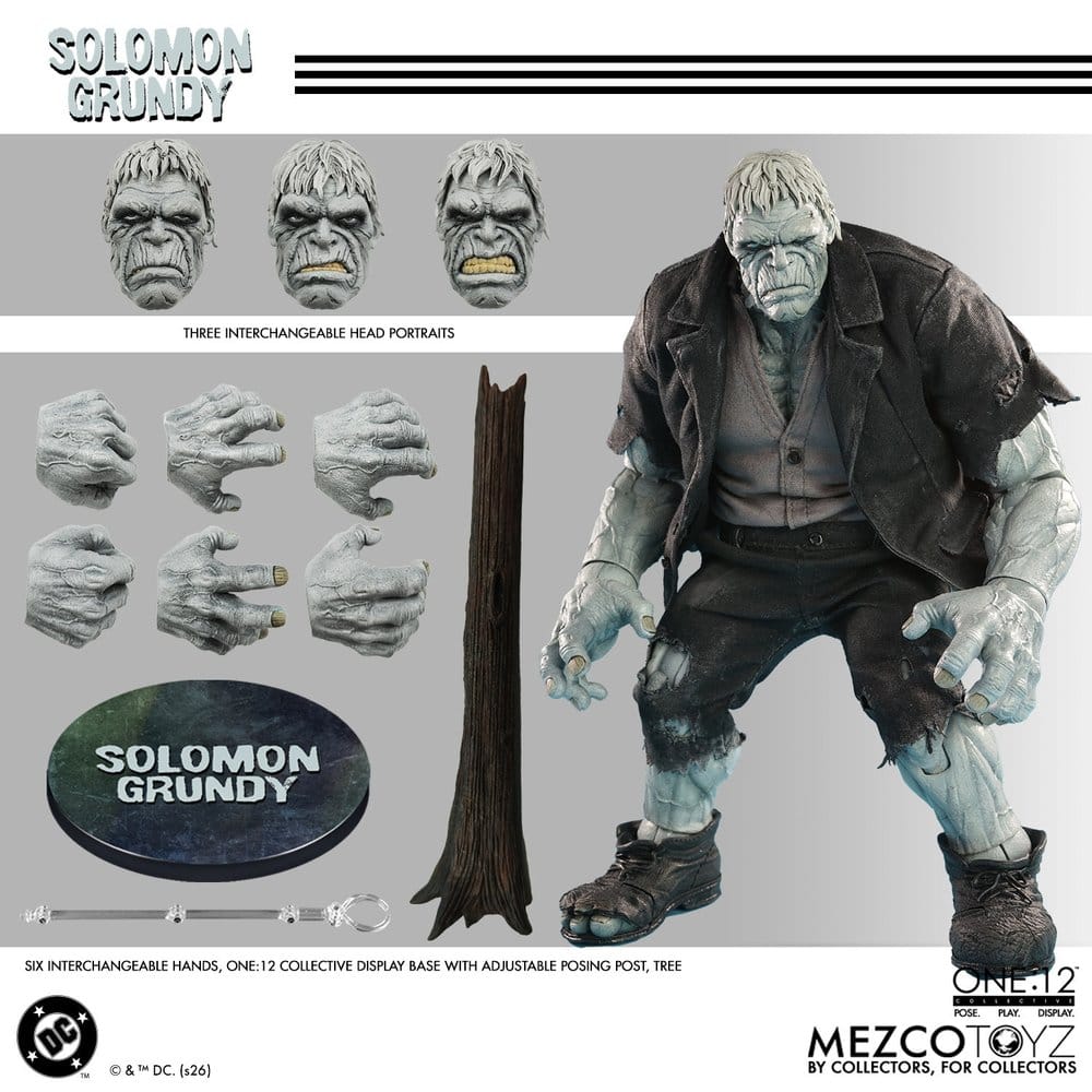 DC Comics – One:12 Collective Solomon Grundy – Figurine 1/12