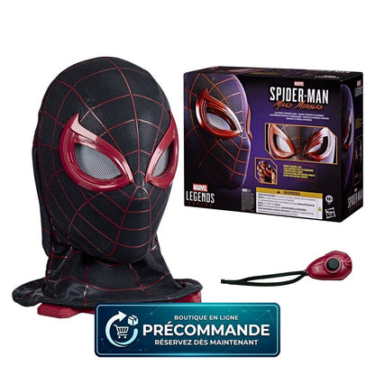 Spider-Man: Miles Morales – Marvel Legends – Masque électronique expressif 1:1