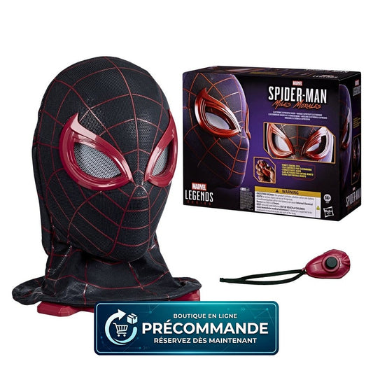 Spider-Man: Miles Morales – Marvel Legends – Masque électronique expressif 1:1