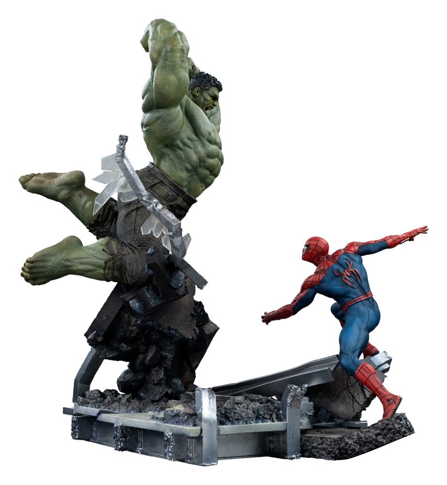 Marvel Comics – Statuette Spider-Man vs Hulk Art Scale 1/10 – 38 cm