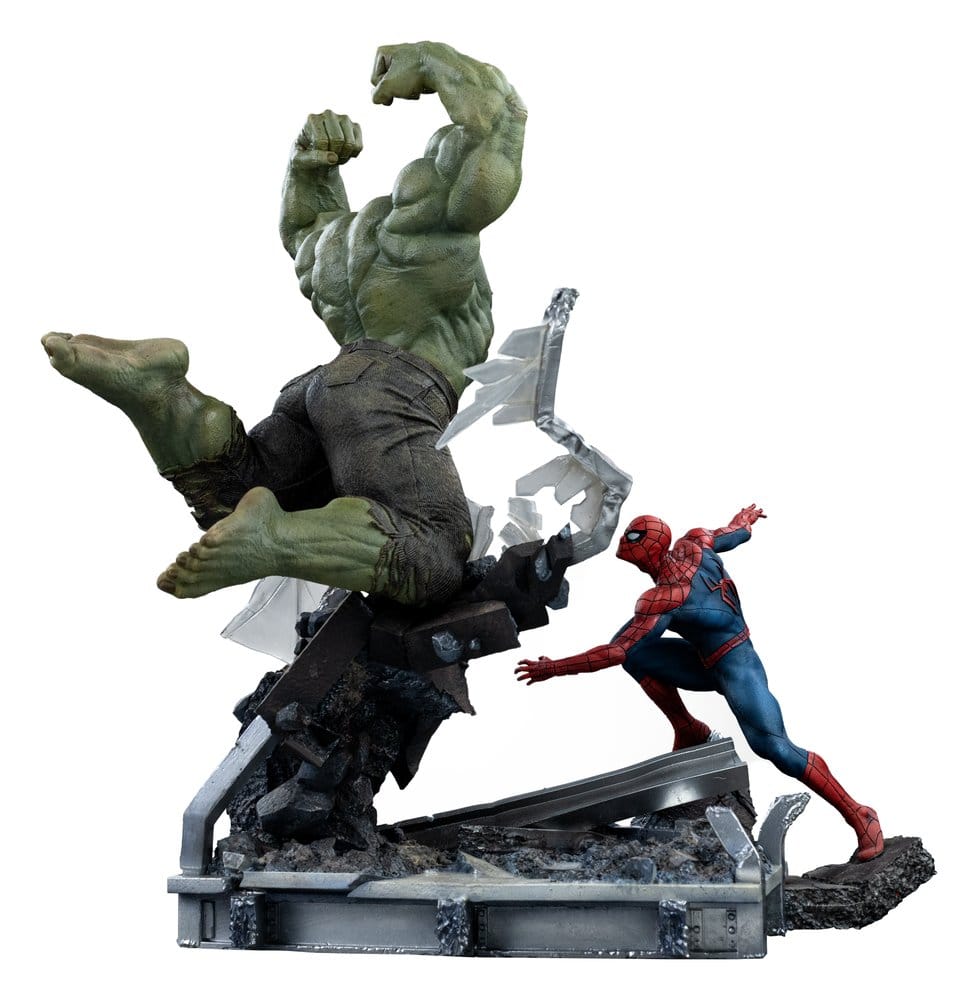 Marvel Comics – Statuette Spider-Man vs Hulk Art Scale 1/10 – 38 cm