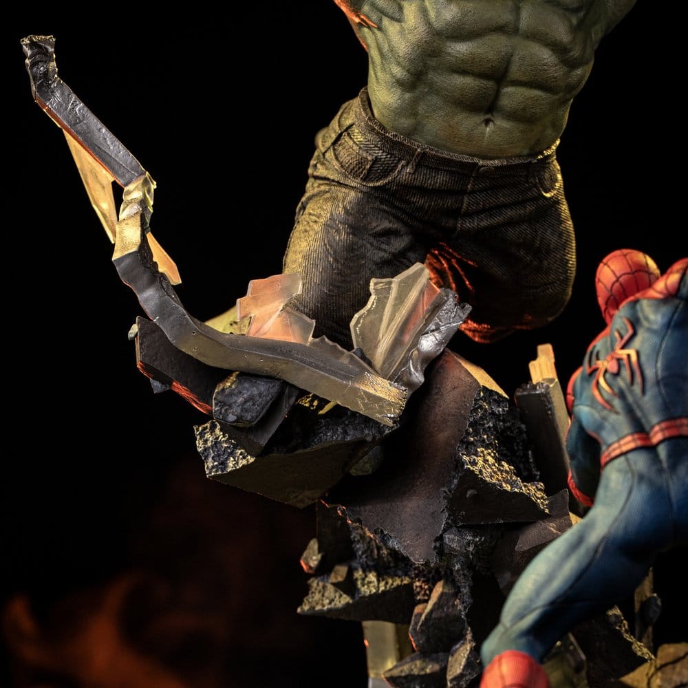 Marvel Comics – Statuette Spider-Man vs Hulk Art Scale 1/10 – 38 cm