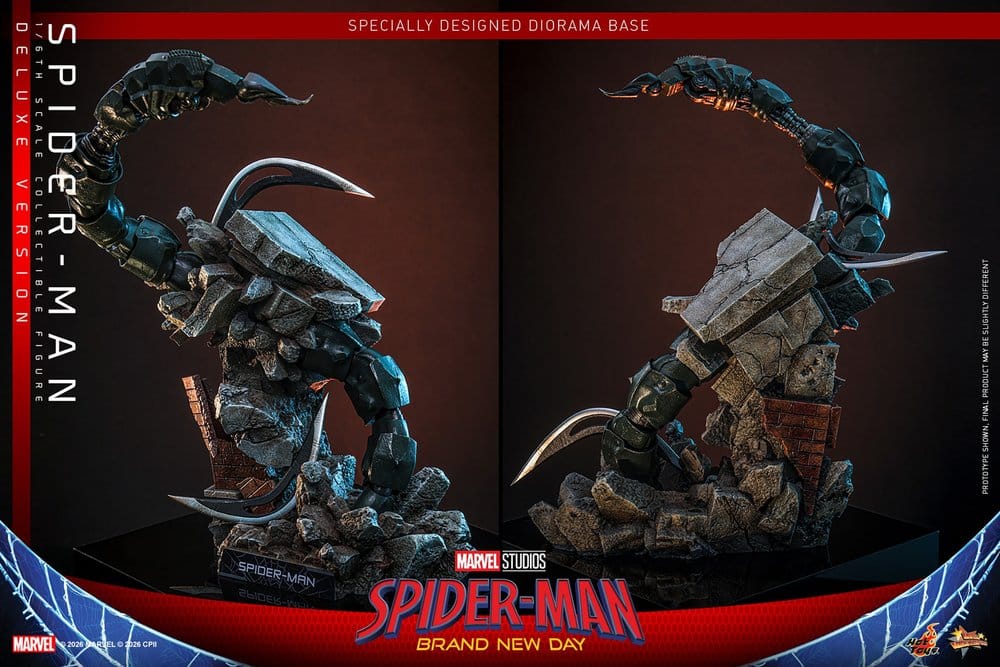 Marvel Spider-Man: Brand New Day figurine 1/6 Spider-Man (Version Deluxe) 29 cm