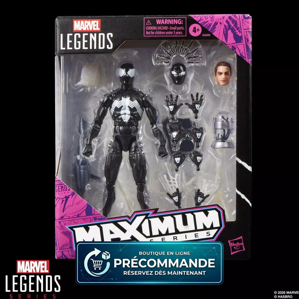 Marvel Legends Maximum Series – Figurine Symbiote Spider-Man 15 cm