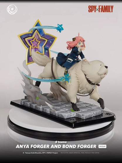 Spy × Family – Statue Ikigai Anya Forger & Bond – 1/6 – 32 cm – Tsume Art