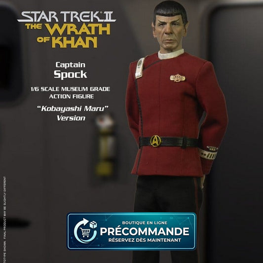 Star Trek II : La Colère de Khan – Captain Spock – Kobayashi Maru Version – 30 cm