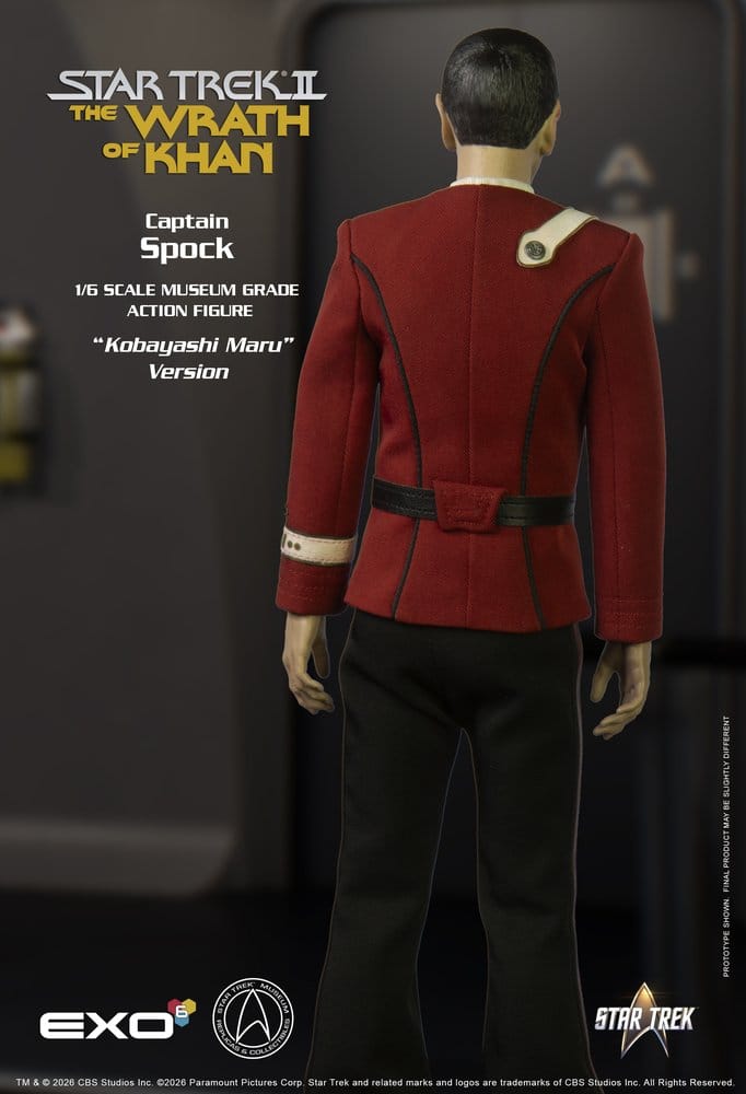 Star Trek II : La Colère de Khan – Captain Spock – Kobayashi Maru Version – 30 cm