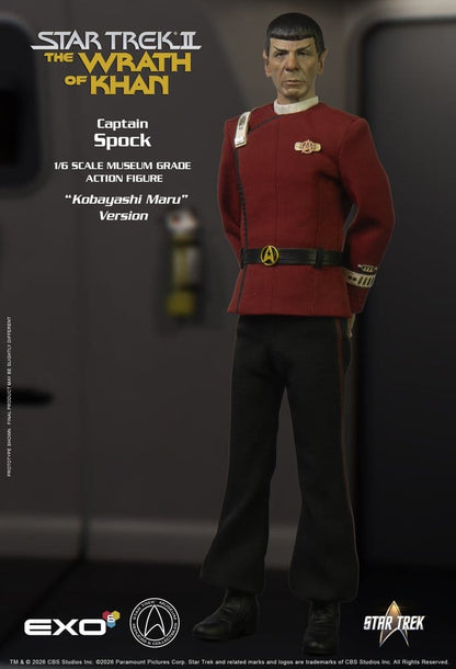 Star Trek II : La Colère de Khan – Captain Spock – Kobayashi Maru Version – 30 cm