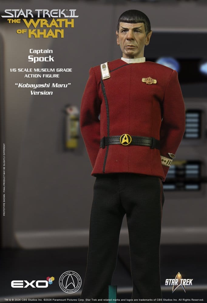 Star Trek II : La Colère de Khan – Captain Spock – Kobayashi Maru Version – 30 cm