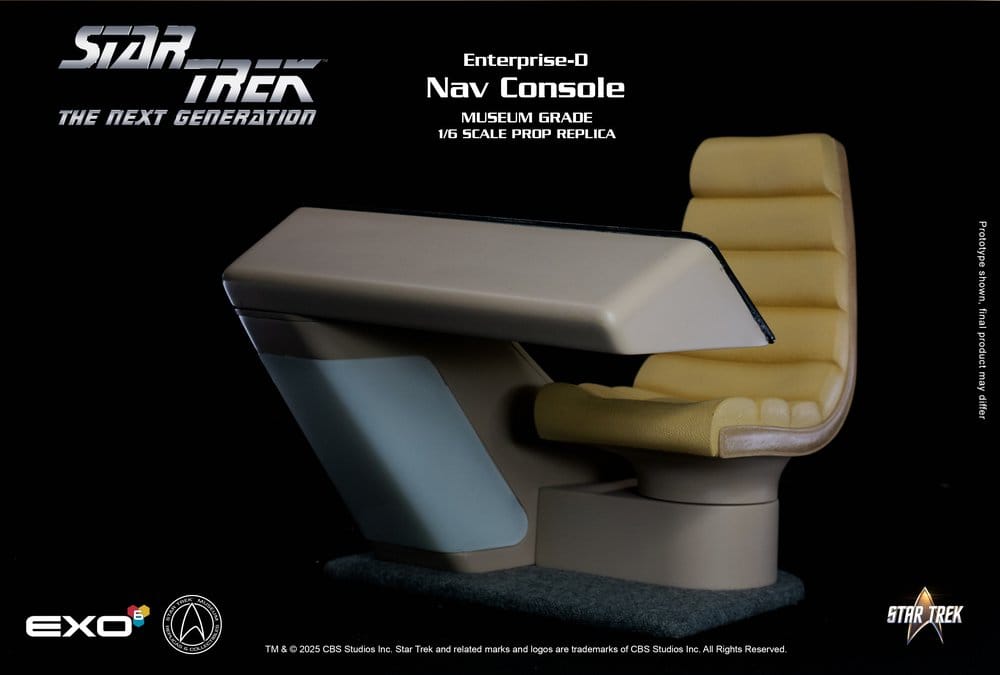 Star Trek: La Nouvelle Génération – Enterprise-D Bridge Consoles Set – Échelle 1/6