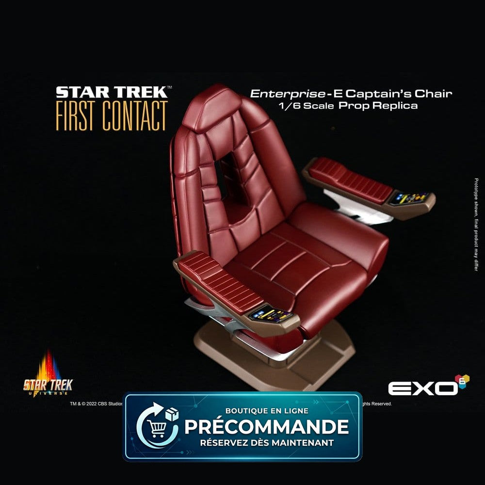 Star Trek : Premier Contact – Captain's Chair – Échelle 1/6 – 15 cm
