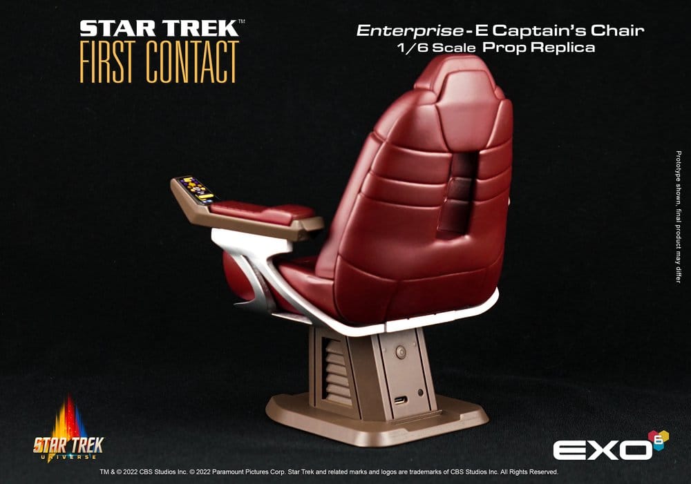 Star Trek : Premier Contact – Captain's Chair – Échelle 1/6 – 15 cm