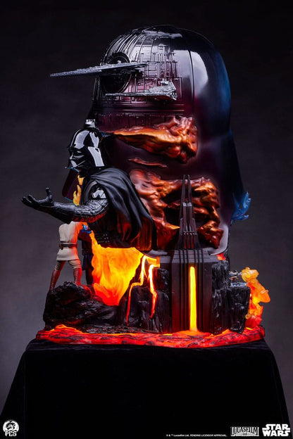 Statuette Fine Art Darth Vader de 56 cm de PCS Collectibles, sculpture détaillée de Dark Vador de Star Wars.