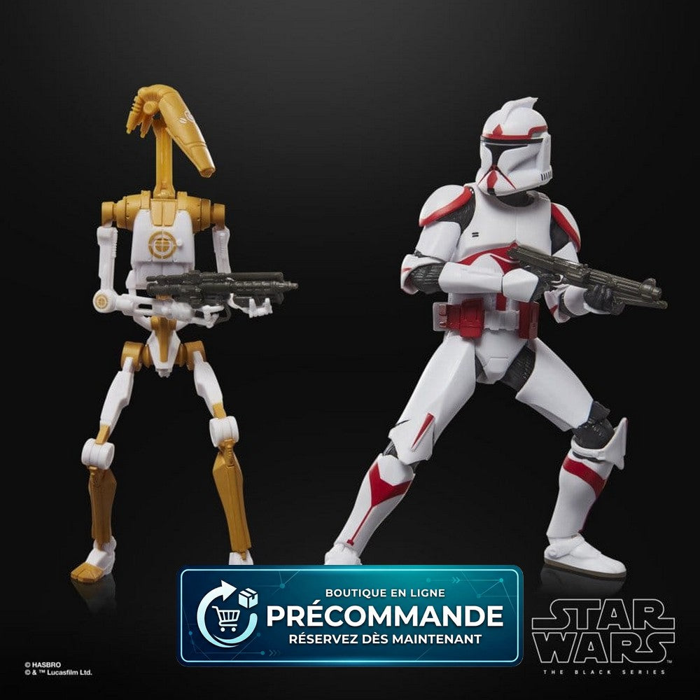 Star Wars: Battlefront II – Black Series – Pack 2 Figurines 15 cm