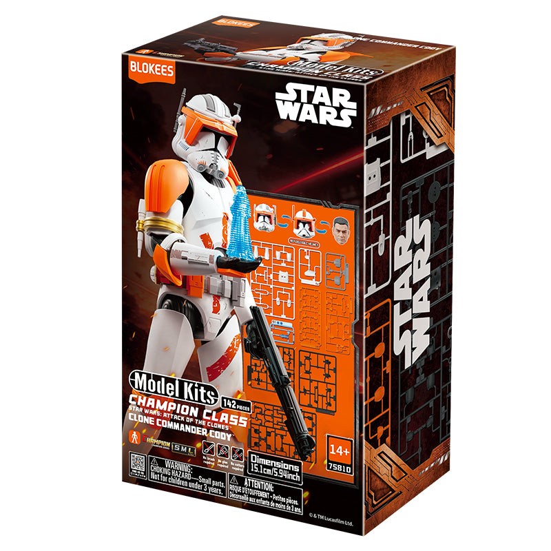 Star Wars Blokees Champion Class 10 Commander Cody – Attack of the Clones