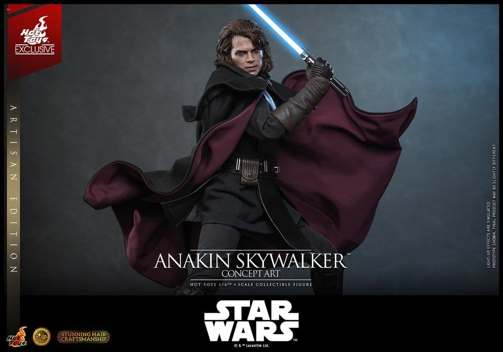 Star Wars Épisode III – Anakin Skywalker Concept Art Version – Artisan Edition – 31 cm