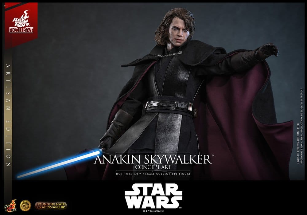 Star Wars Épisode III – Anakin Skywalker Concept Art Version – Artisan Edition – 31 cm