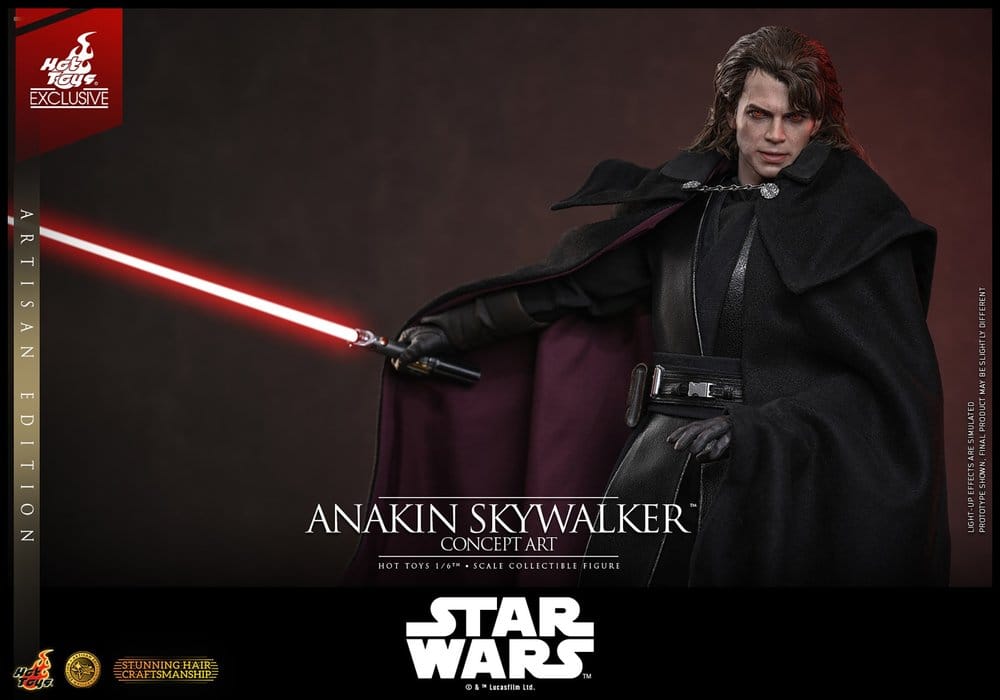 Star Wars Épisode III – Anakin Skywalker Concept Art Version – Artisan Edition – 31 cm
