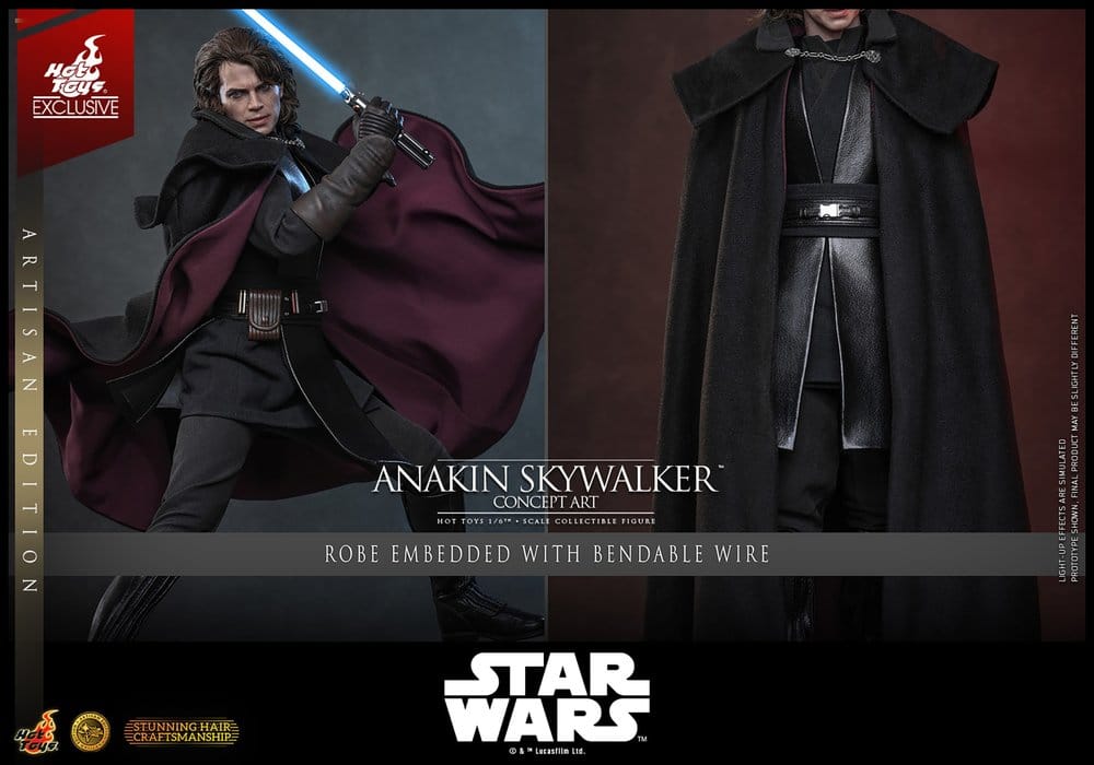 Star Wars Épisode III – Anakin Skywalker Concept Art Version – Artisan Edition – 31 cm