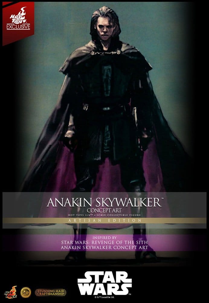 Star Wars Épisode III – Anakin Skywalker Concept Art Version – Artisan Edition – 31 cm