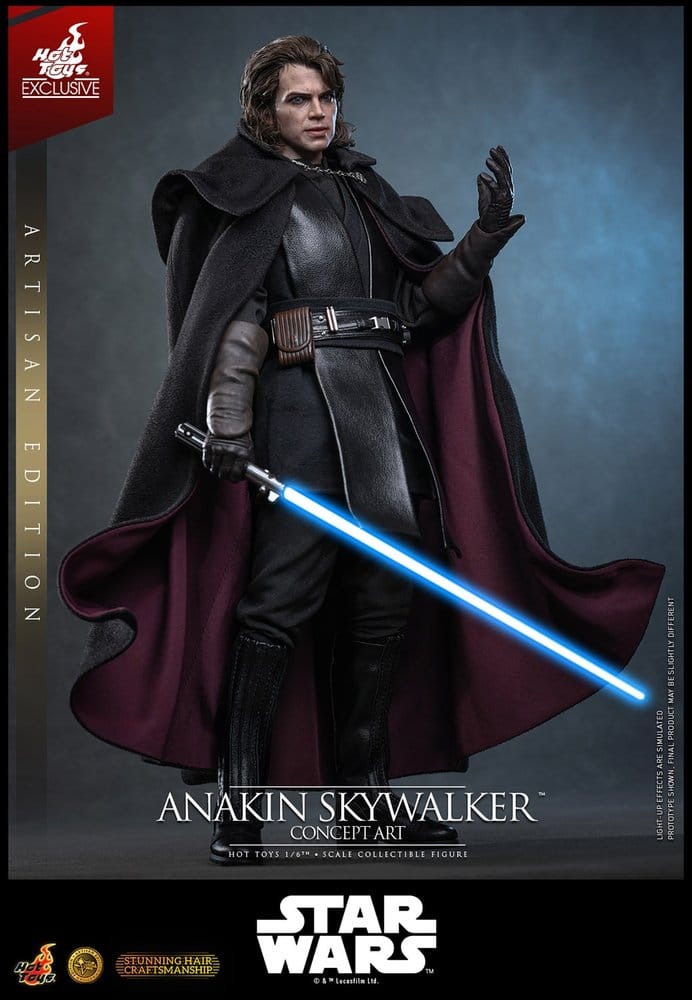 Star Wars Épisode III – Anakin Skywalker Concept Art Version – Artisan Edition – 31 cm