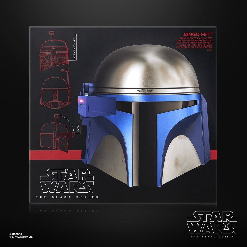 Star Wars Episode II – Black Series – Casque Électronique Jango Fett